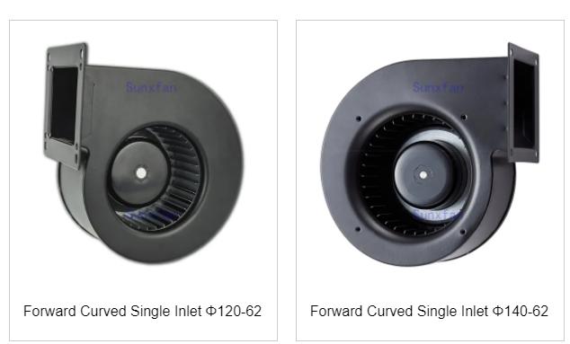 Sunxfan EC/DC series Marine blower: ideal for luxury cruise ships and RV air conditioners