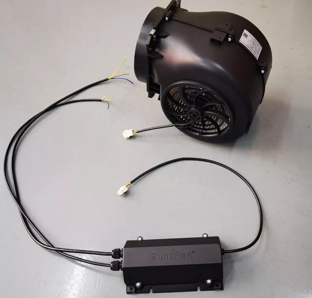 EC external rotor stepless speed regulation 146 double air inlet forward inclined centrifugal fan - Sunxfan EC external rotor stepless speed regulation 146 double air inlet forward inclined centrifugal fan - Sunxfan