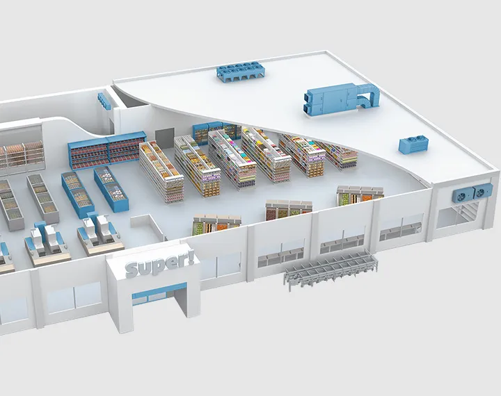 Применение центробежного вентилятора с одним входом вперед