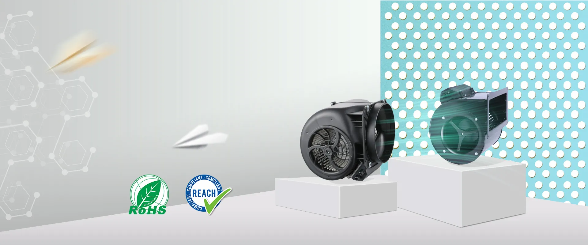 Центробежные вентиляторы, изогнутые вперед