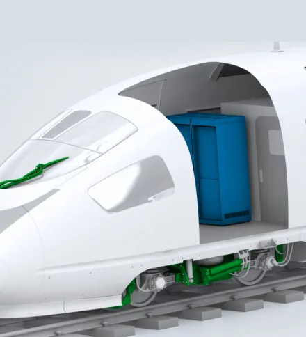 Система охлаждения грузовиков и рельсов